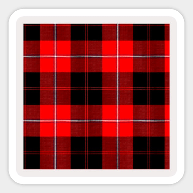 Clan Cunningham Tartan Sticker by All Scots!